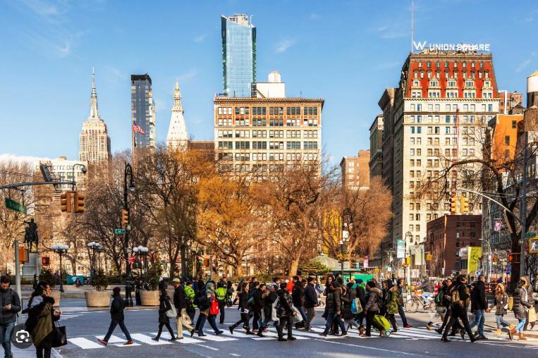 Oasis In The Heart Of Union Square Downtown Manhattan * Nova York